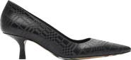Burberry Check Leather Dame Low Pumps