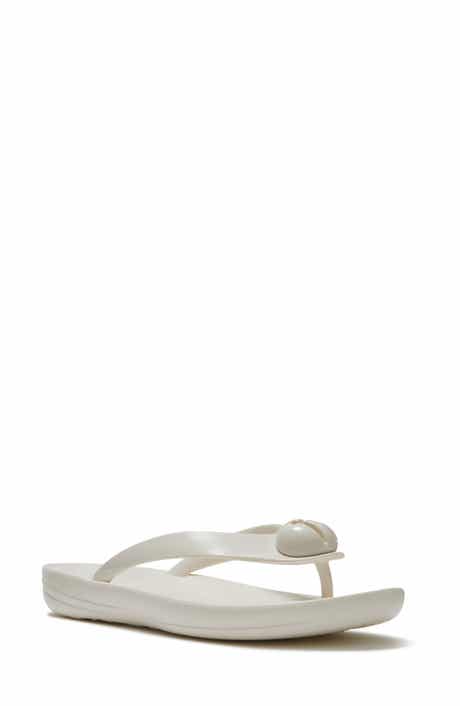 iQushion Glossy Button Flip Flop