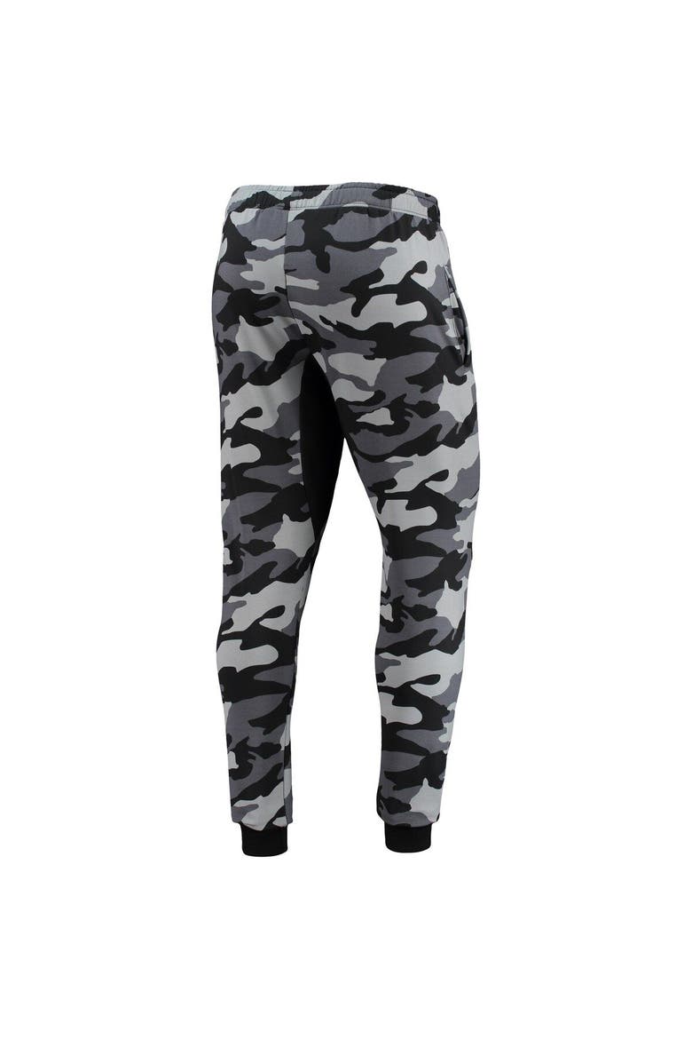 Men's FOCO Black Atlanta Falcons Camo Jogger Pants, Alternate, color, Black