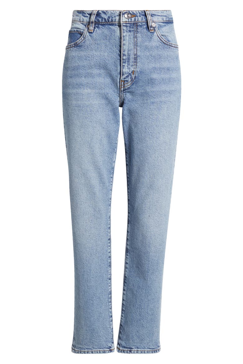 The Borrowed Mid Rise Boyfriend Jeans, Alternate, color, RICOCHET