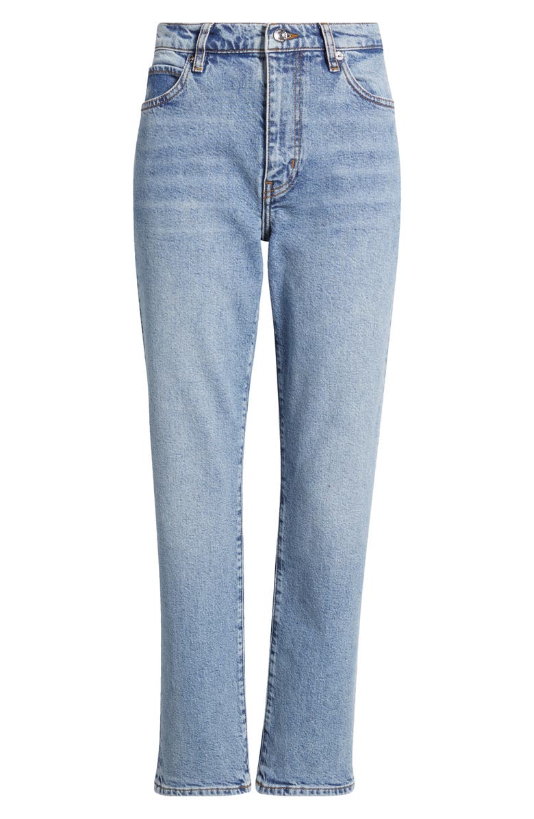 FRAME The Borrowed Mid Rise Boyfriend Jeans, Alternate, color, Ricochet