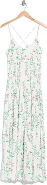 Longchamp Floral Tiered Maxi Dress