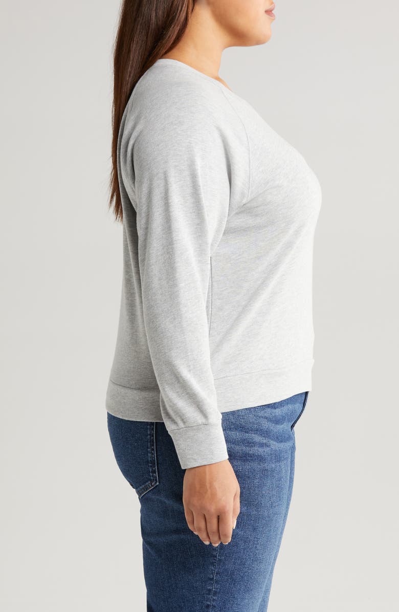 Treasure & Bond Shrunken Crewneck Sweatshirt, Alternate, color,