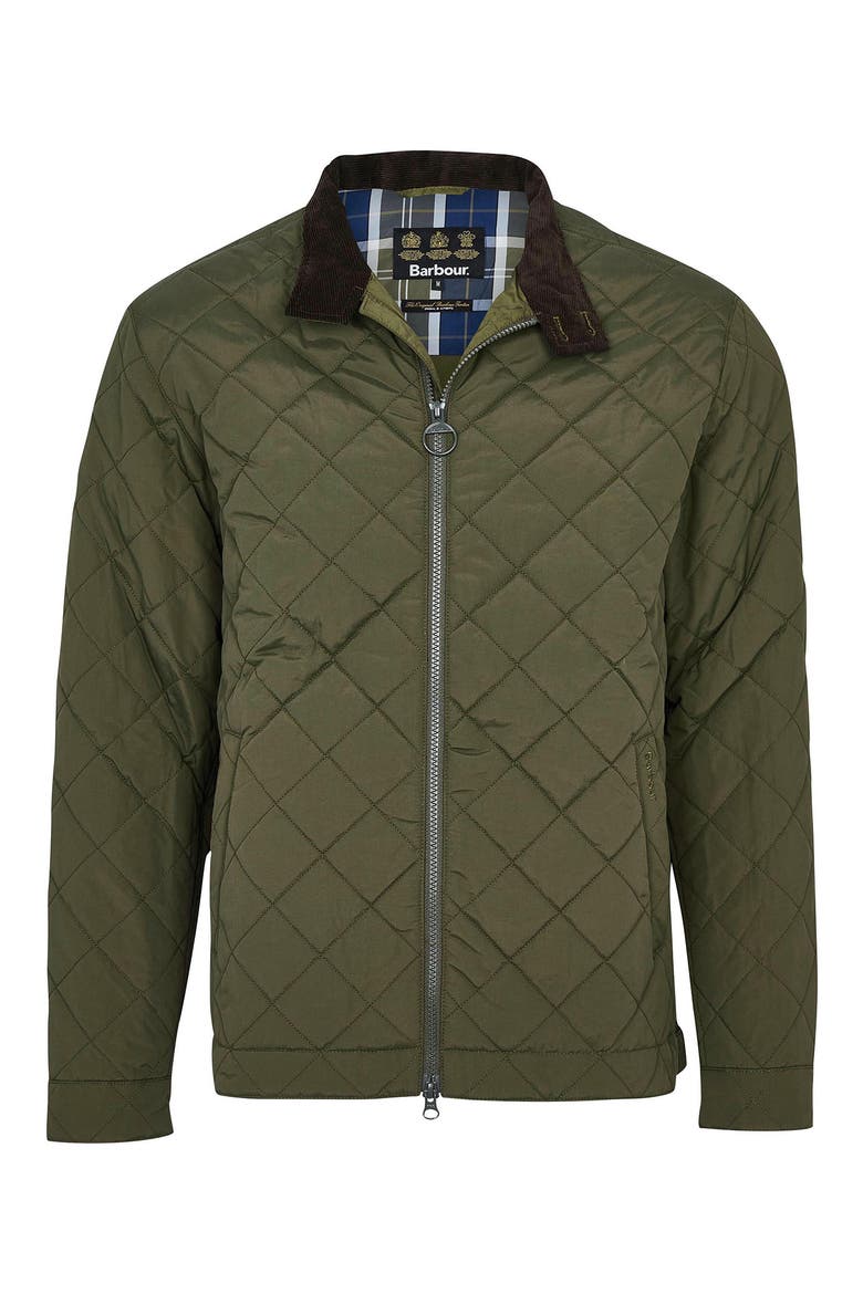 Korrin Quilted Jacket, Alternate, color, SAGE