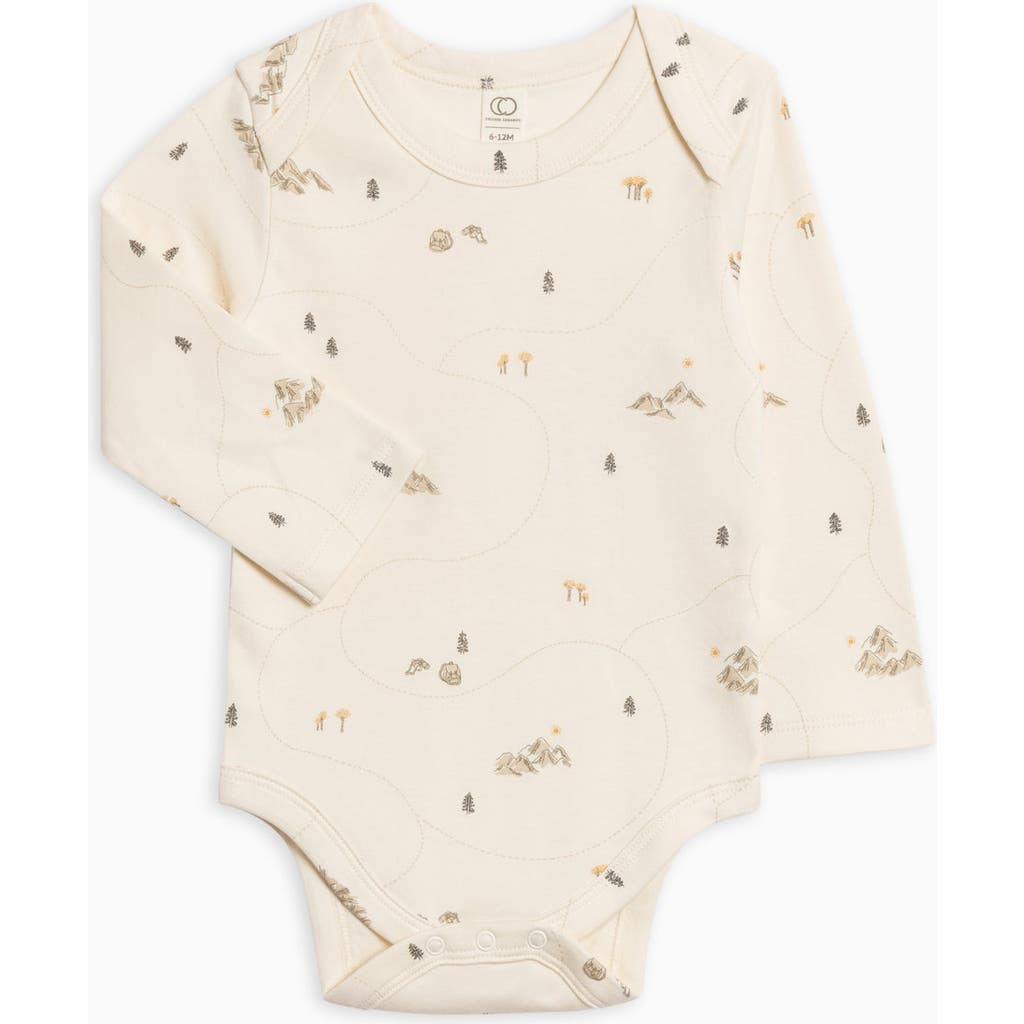 Colored Organics Kids' Organic River Bodysuit In White
