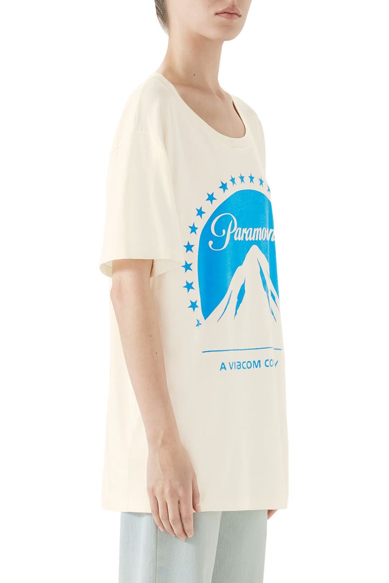 Paramount Print Tee, Alternate, color, IVORY