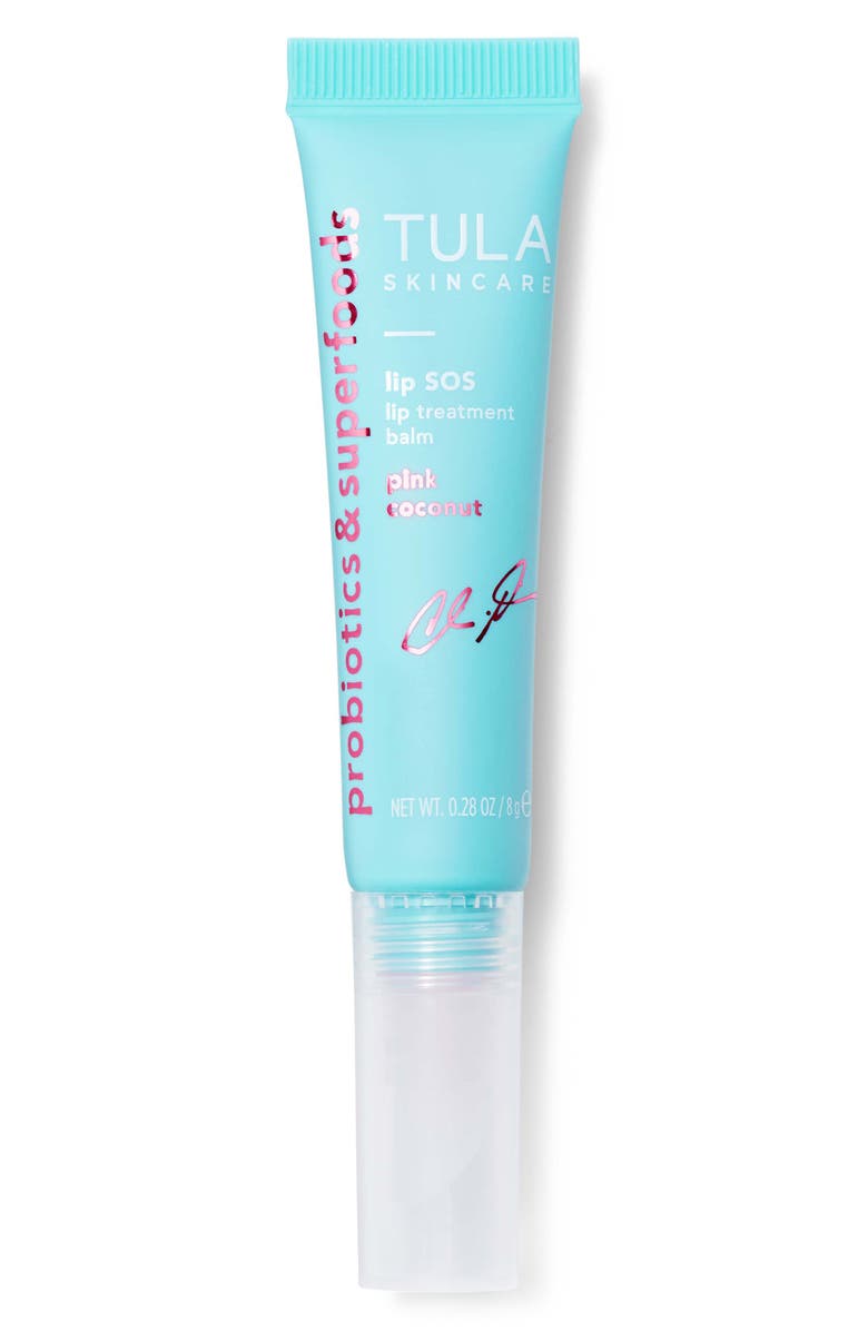TULA Skincare x Christina Milian Lip SOS Lip Treatment Balm, Main, color, 