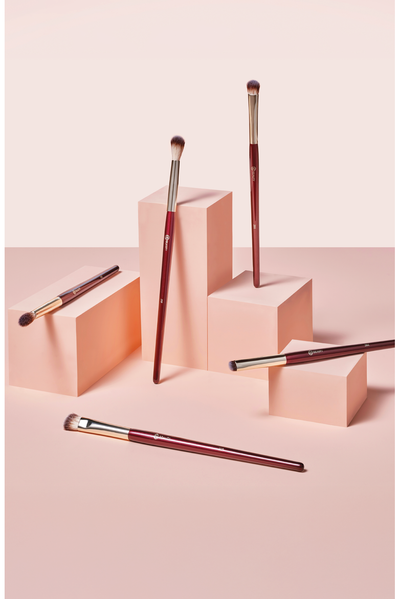 Core Line Extension Eye Brush Set, Alternate, color, Burgundy