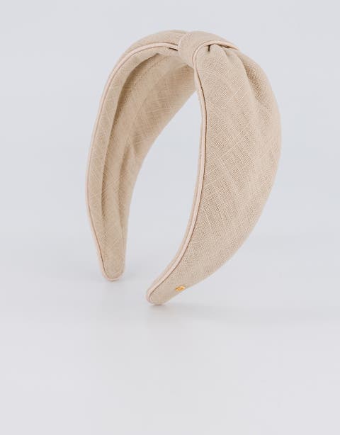 Linen Sahara Headband