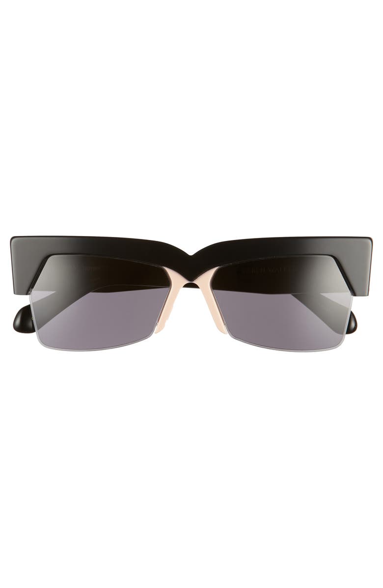 Karen Walker Ezra 58mm Semi Rimless Sunglasses, Alternate, color, 