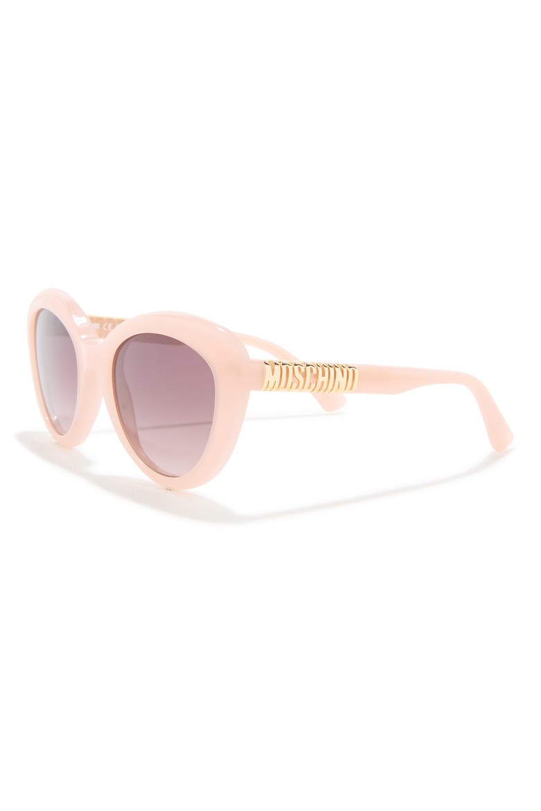 54mm Cat Eye Sunglasses, Alternate, color, PINK