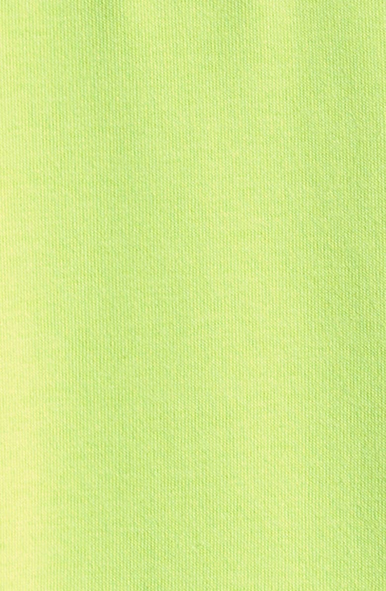 OTTER AVENUE Kids' Terry T-Shirt Dress, Alternate, color, Lime Time