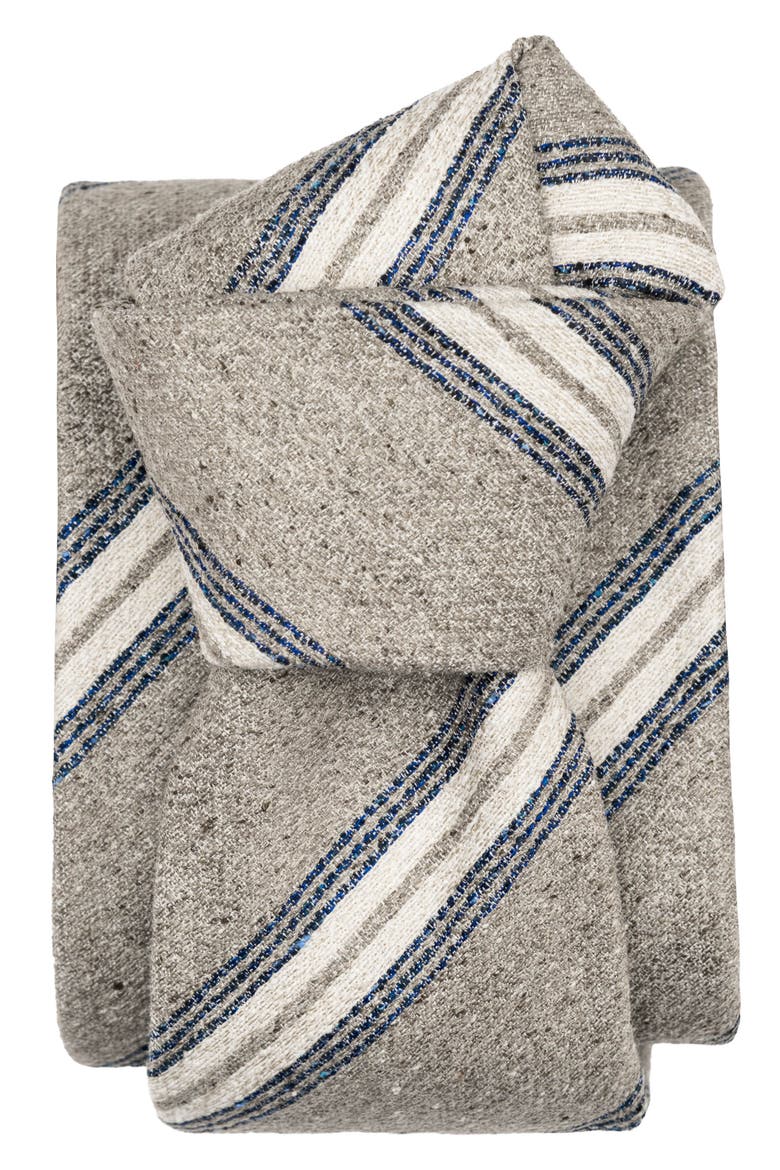 Frascati - Extra Long Silk Jacquard Tie for Men, Alternate, color, Sand