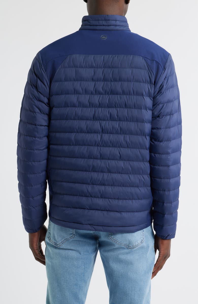 Peter Millar Apex Quilted Water Resistant Jacket, Alternate, color, Navy