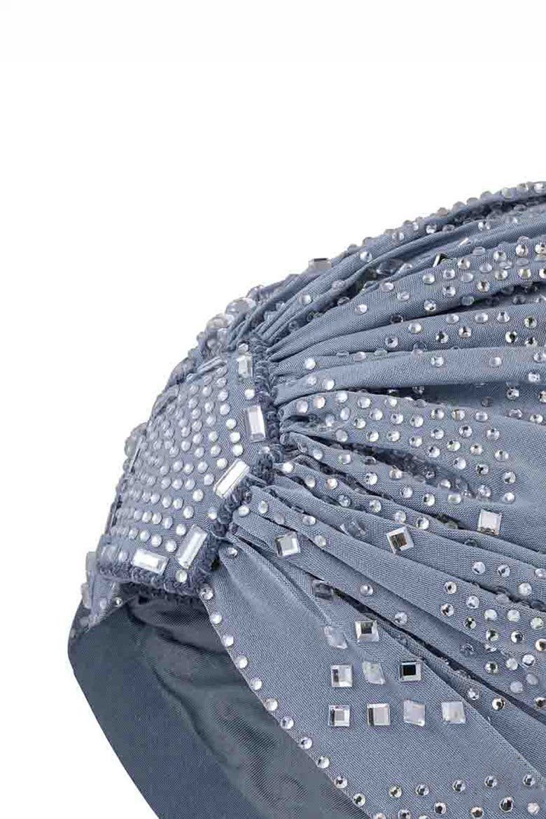 Blue Mirage Silver Crystal Headwrap, Alternate, color, Silver