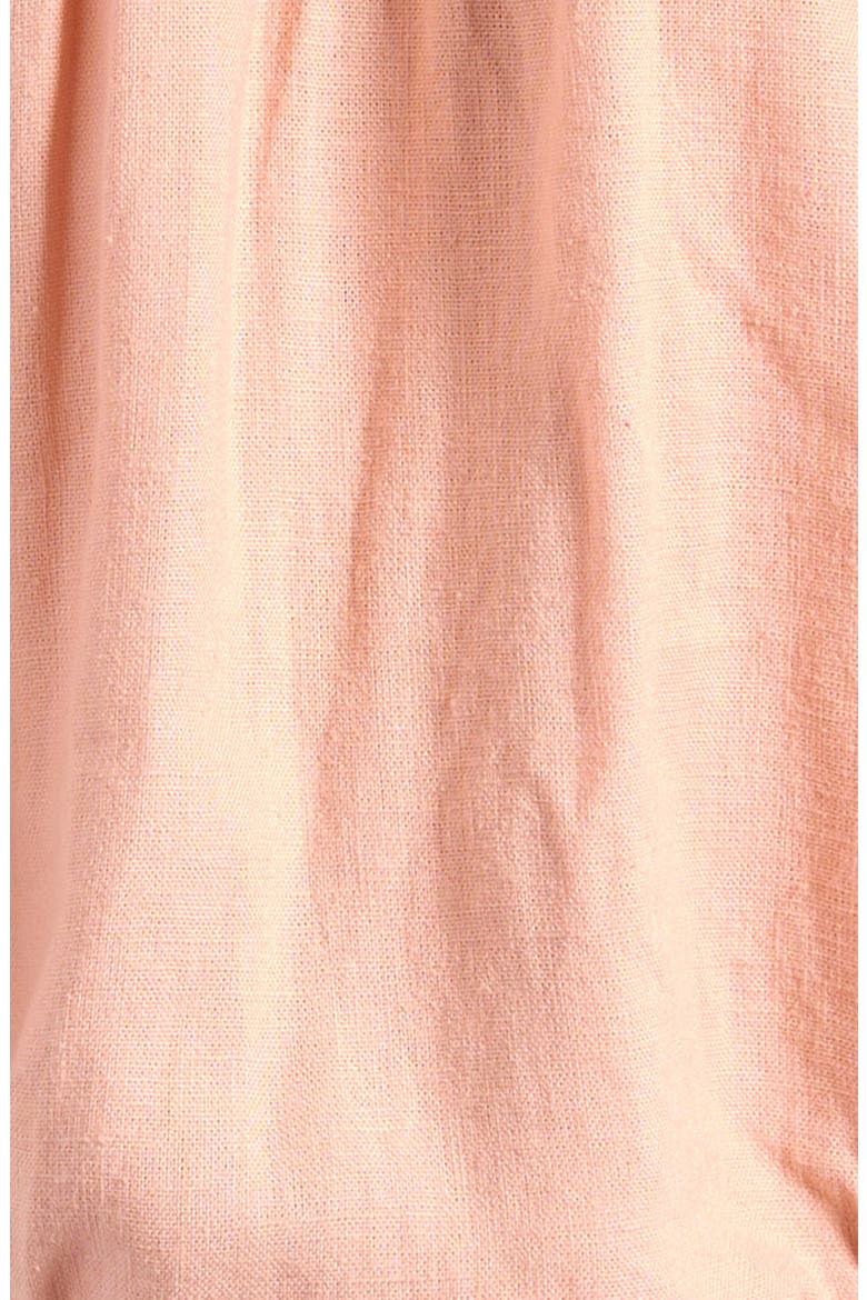 Kids' Cove Embroidered Collar Romper, Alternate, color, BLUSH