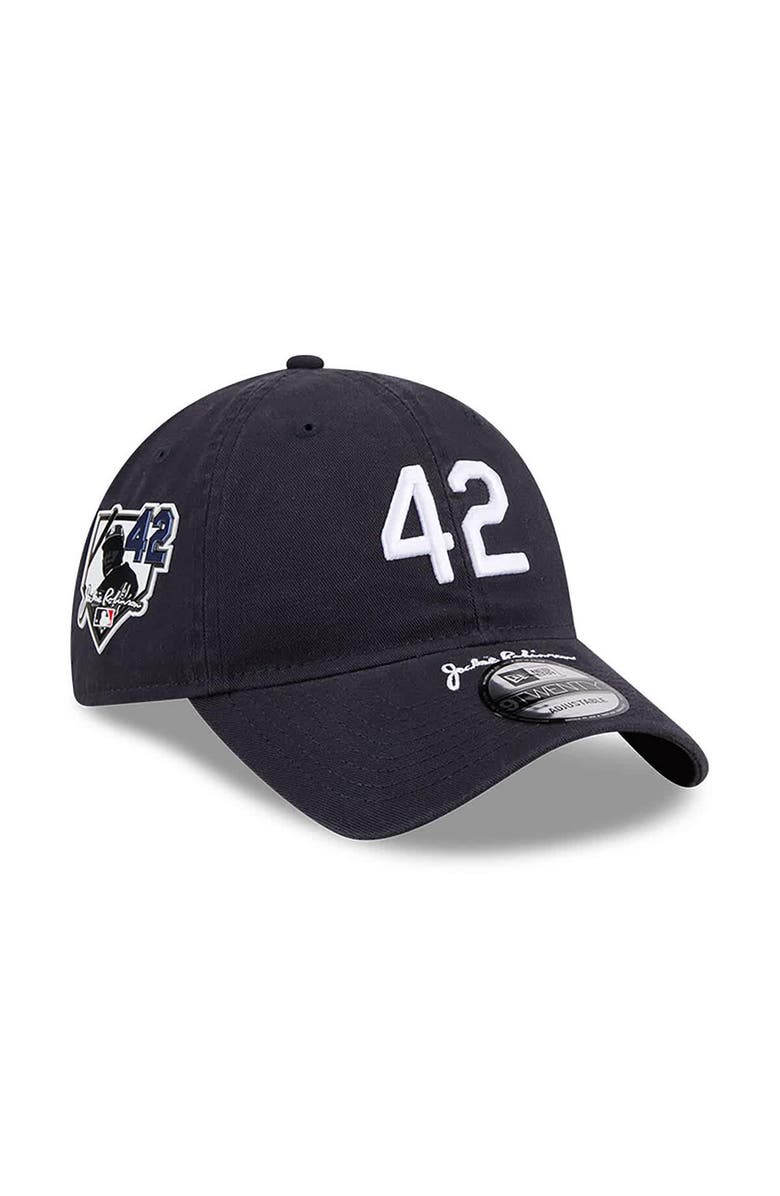 New Era Youth New Era Navy New York Yankees 2026 Jackie Robinson Day 9TWENTY Adjustable Hat, Main, color, Navy