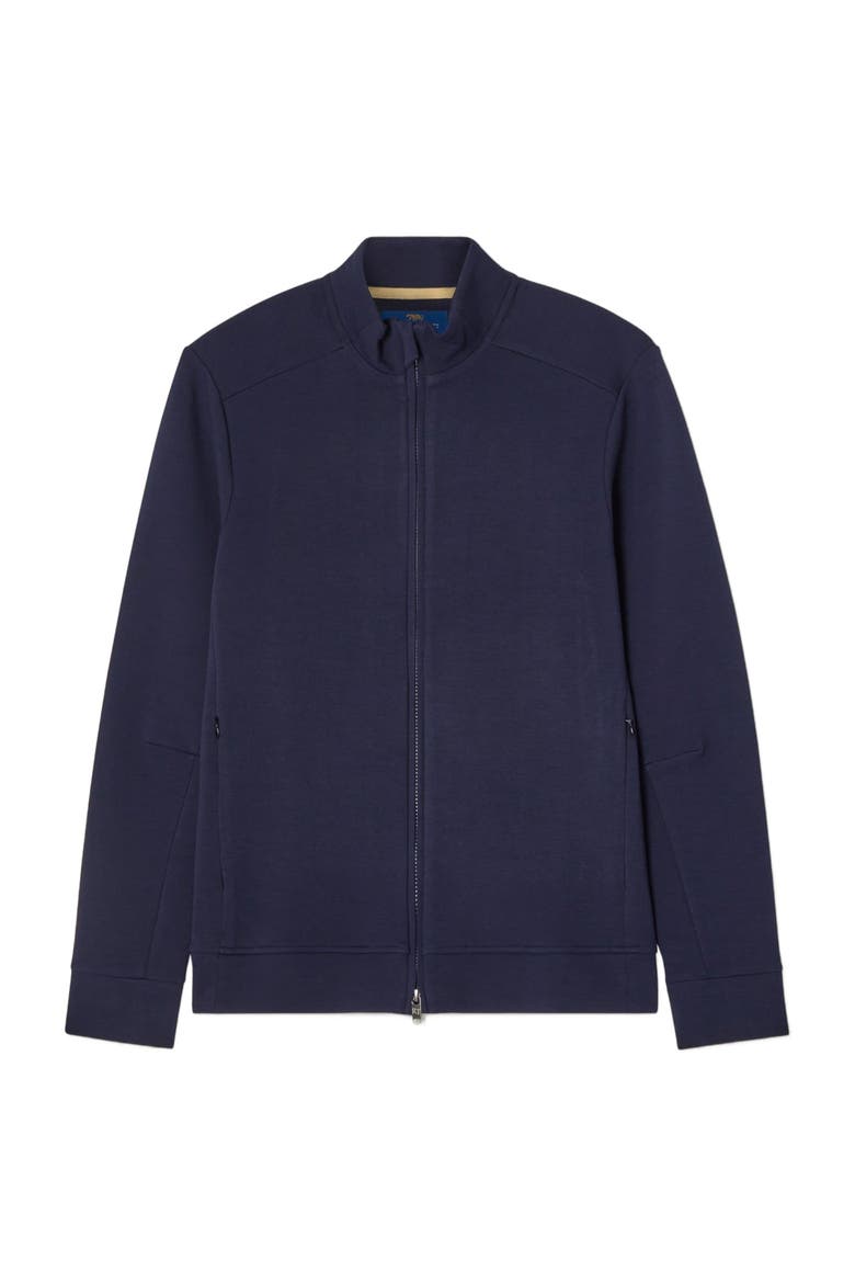 Evans Track Jacket, Alternate, color, Navy