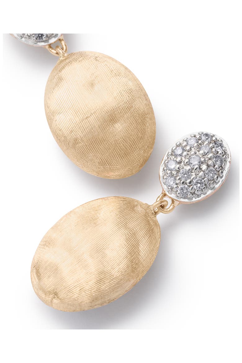 Siviglia 18K Yellow Gold & Diamond Drop Earrings, Alternate, color, YELLOW GOLD