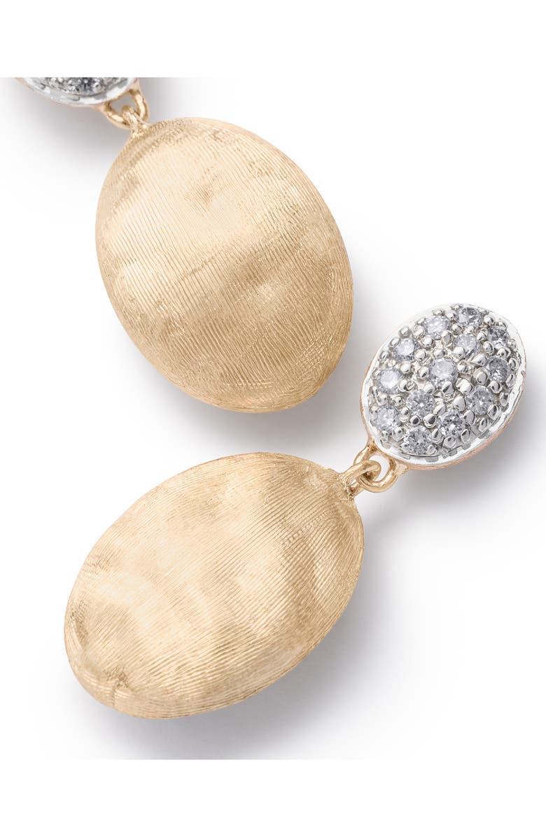 Marco Bicego Siviglia 18K Yellow Gold & Diamond Drop Earrings, Alternate, color,
