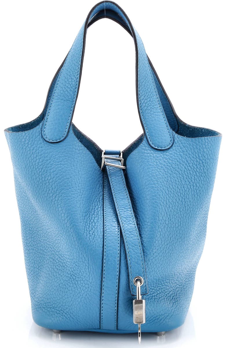 Pre-Owned Hermes Picotin Lock Bag Clemence PM, Main, color,