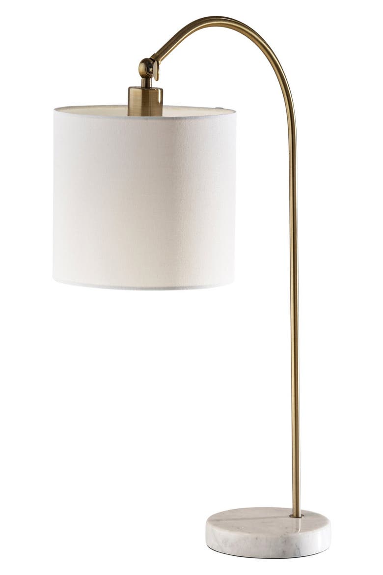 Meredith Table Lamp, Main, color, ANTIQUE BRASS