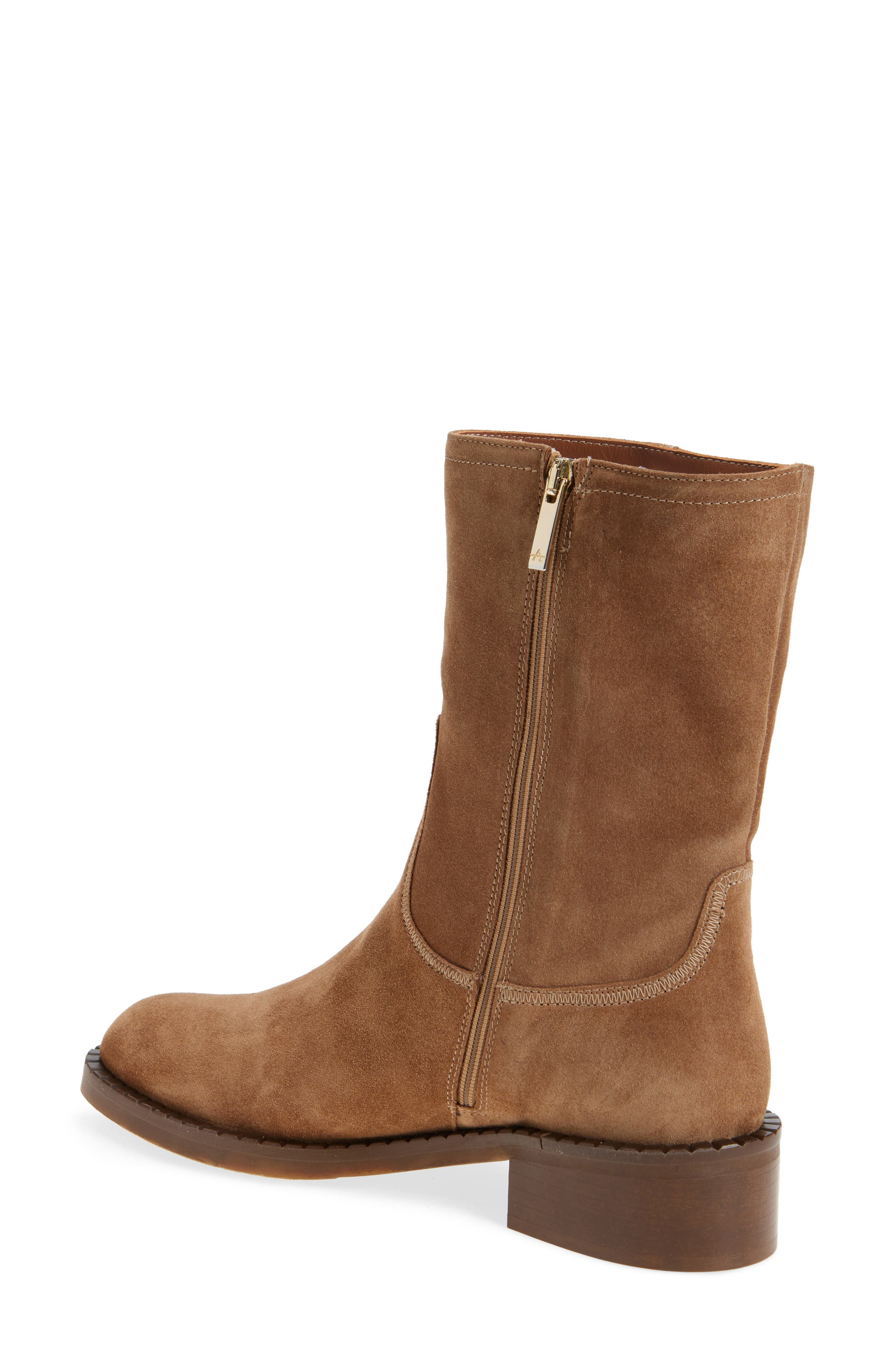 Aquatalia Georgetta Boot, Alternate, color, Whiskey