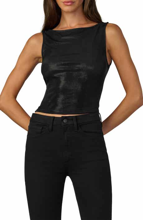 Metallic Boatneck Tank