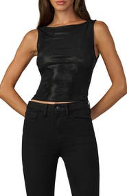 Joe's Metallic Boatneck Tank