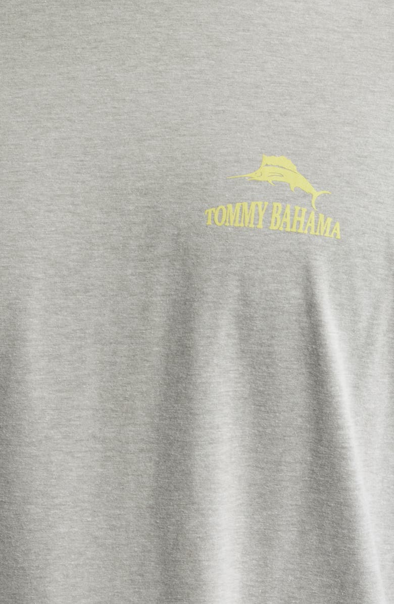 Tommy Bahama Finish Lime Graphic T-Shirt, Alternate, color, Grey Heather