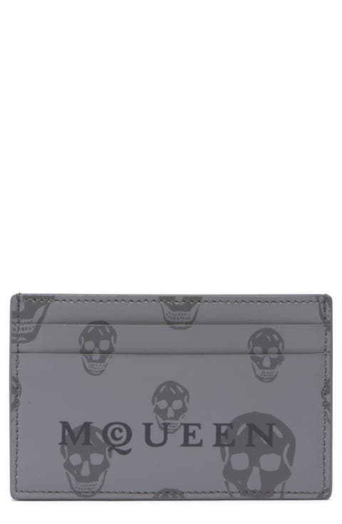 Skull Leather Card Case