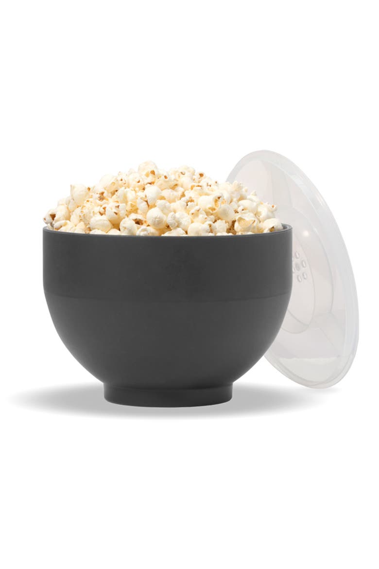 The Popper Microwave Bowl, Alternate, color, CHARCOAL