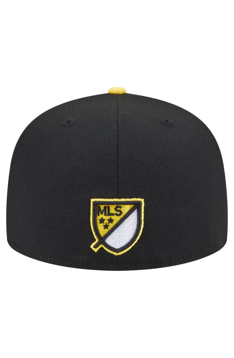 New Era Men's New Era  Black Columbus Crew 2025 Kickoff 59FIFTY Fitted Hat, Alternate, color, Black