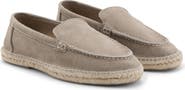 MANGO Jute Leather Loafer