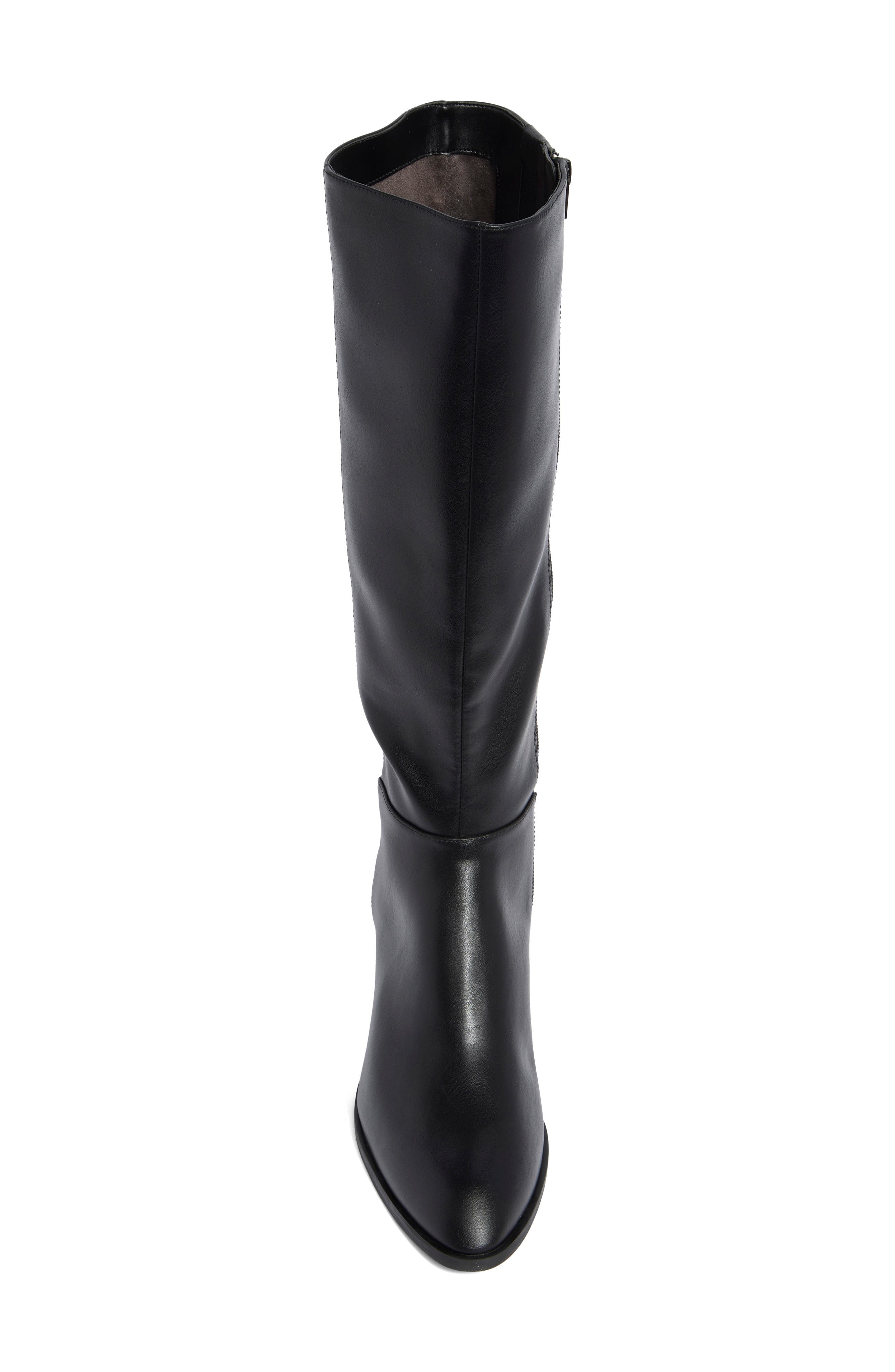 Dorothy Tall Boot, Alternate, color, BLACK