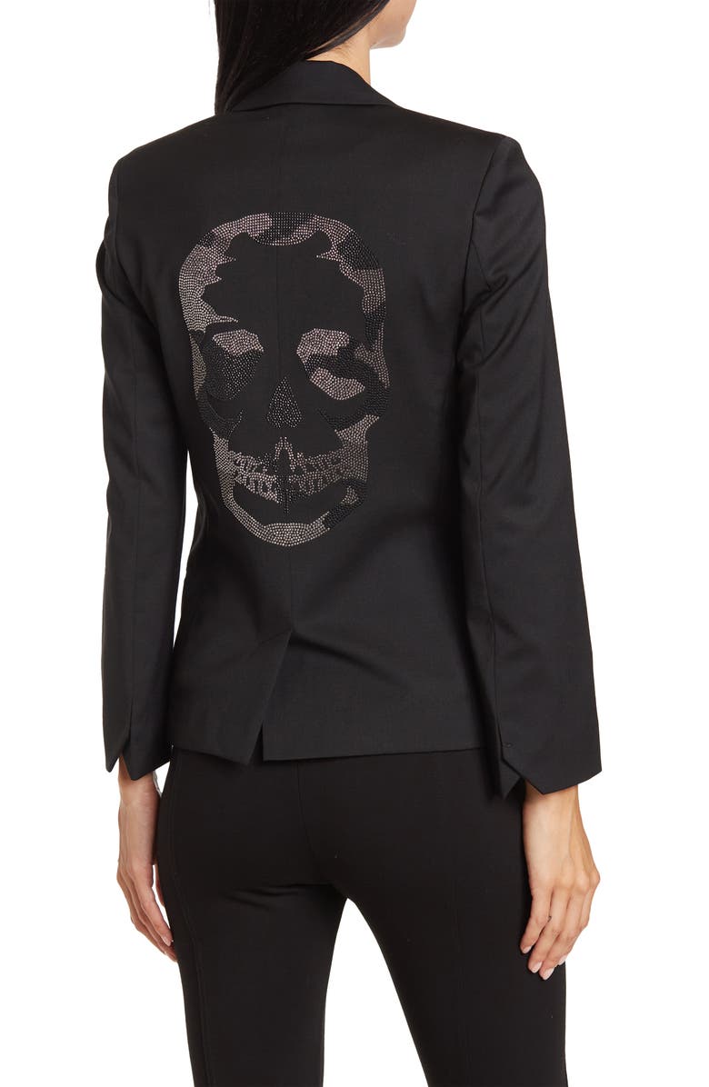 Zadig & Voltaire Vedy Strass Blazer, Alternate, color, 