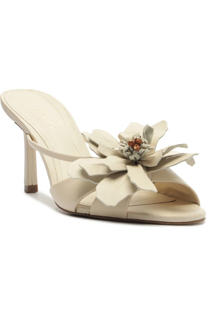 Arezzo Daisy Mid Slide Sandal, Main, color, Panacota