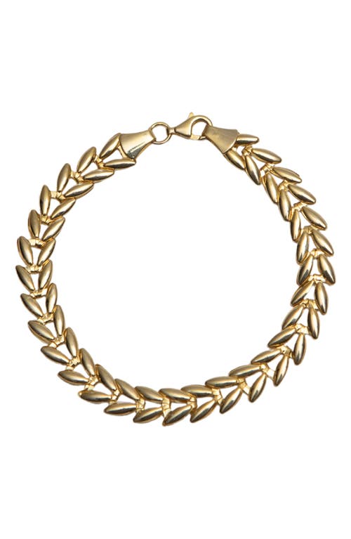 Argento Vivo Chevron Chain Bracelet