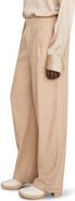 Vince Flannel Easy Pull-On Pants
