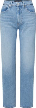 Veronica Beard Harley High Waist Arc Leg Jeans