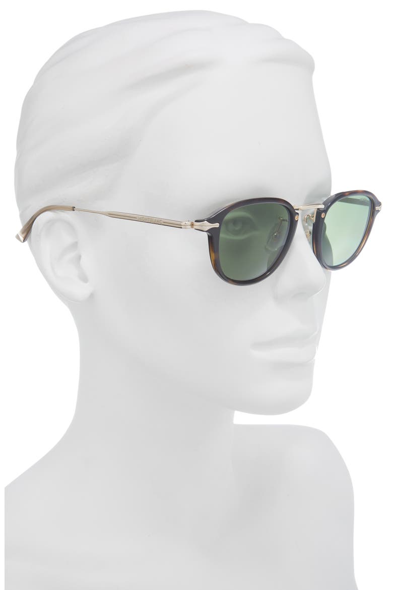 48mm Square Sunglasses, Alternate, color, GREY GOLD BLUE
