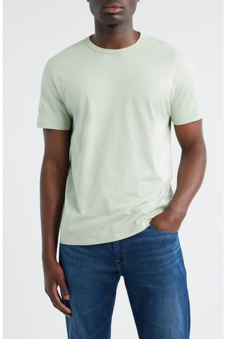 Bryce Crewneck T-Shirt, Main, color, LIME ZEST
