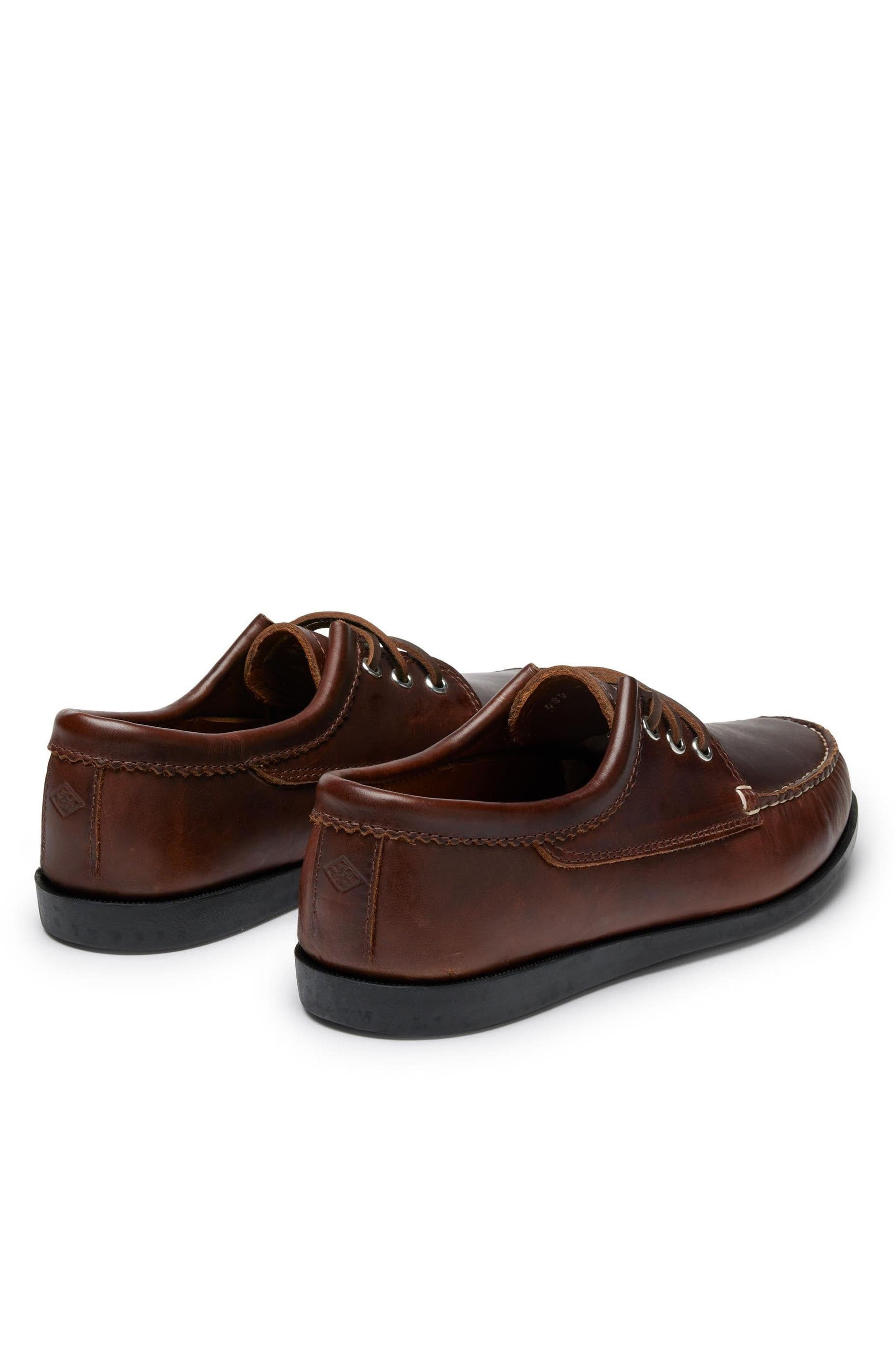 Quoddy Blucher Shoe, Alternate, color, Brown