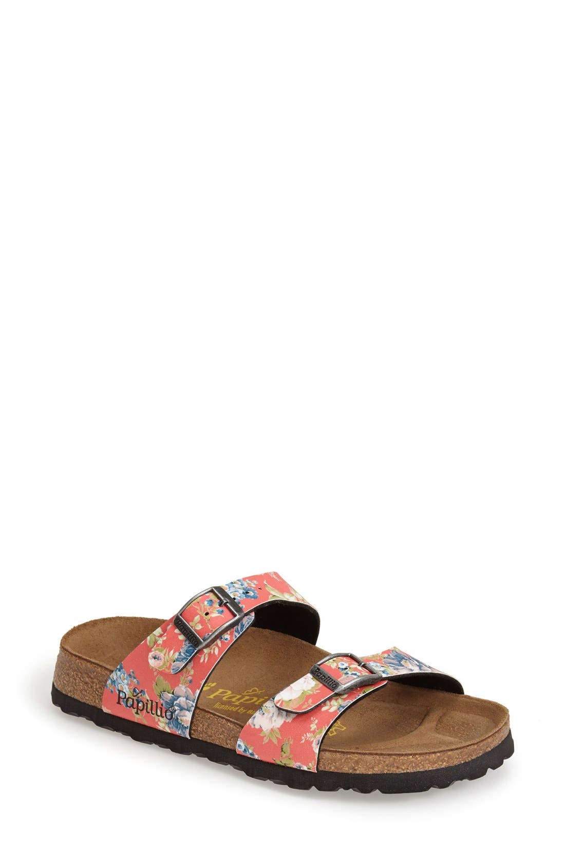Birkenstock 'Papillio Sydney' Floral Print Sandal, Main, color, 