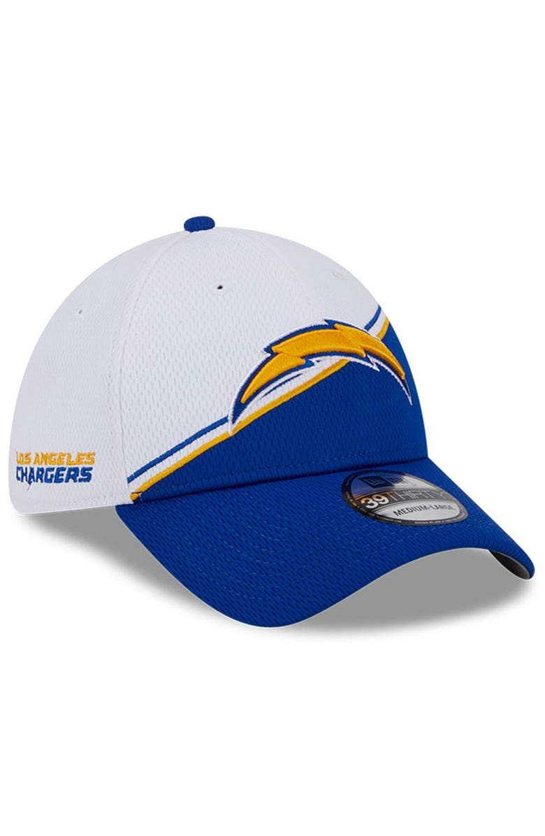 New Era Men's New Era  White/Blue Los Angeles Chargers 2023 Sideline 39THIRTY Flex Hat, Main, color, White