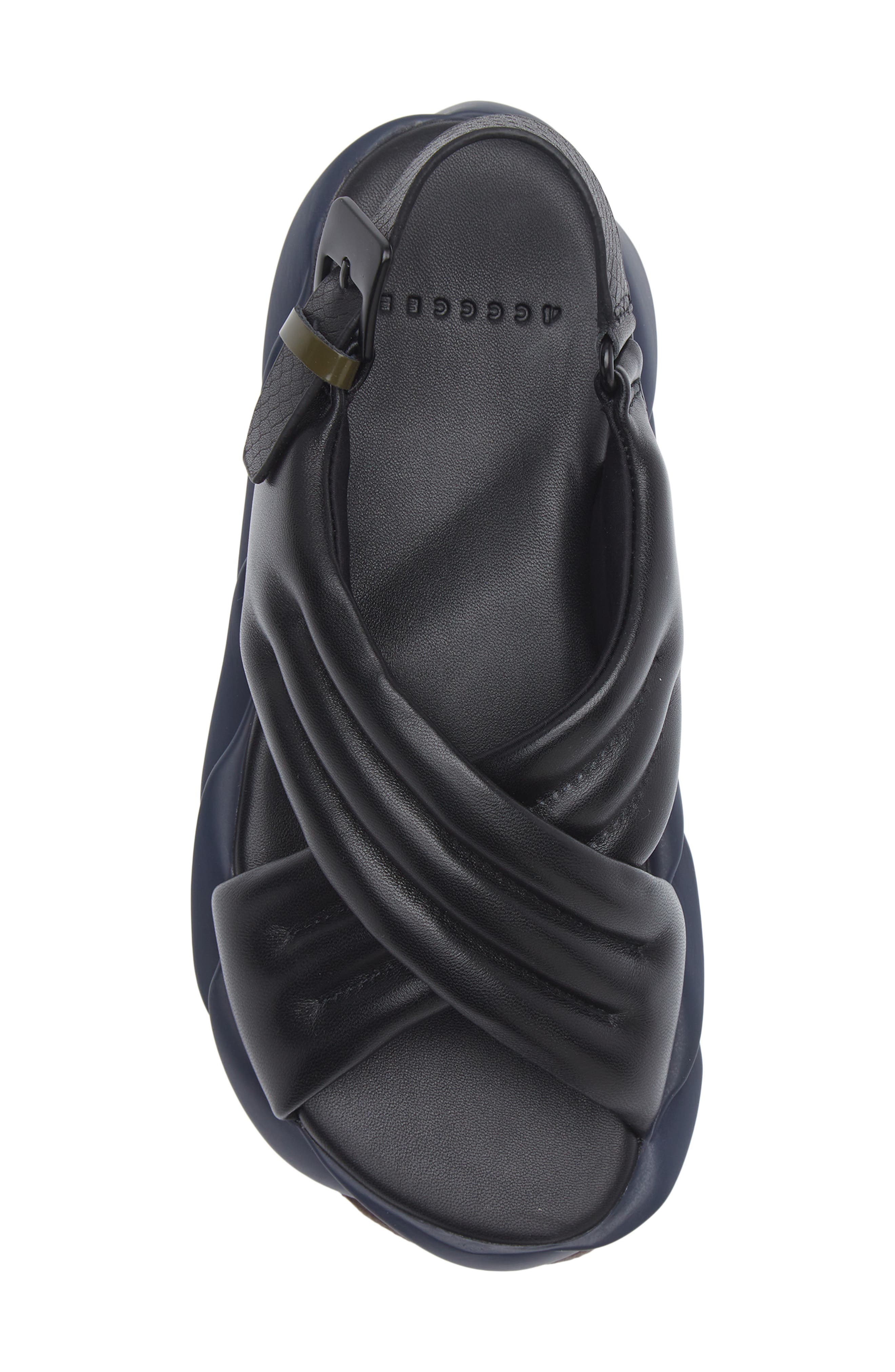 4CCCCEES Mellow Mana Platform Slingback Sandal, Alternate, color, Black