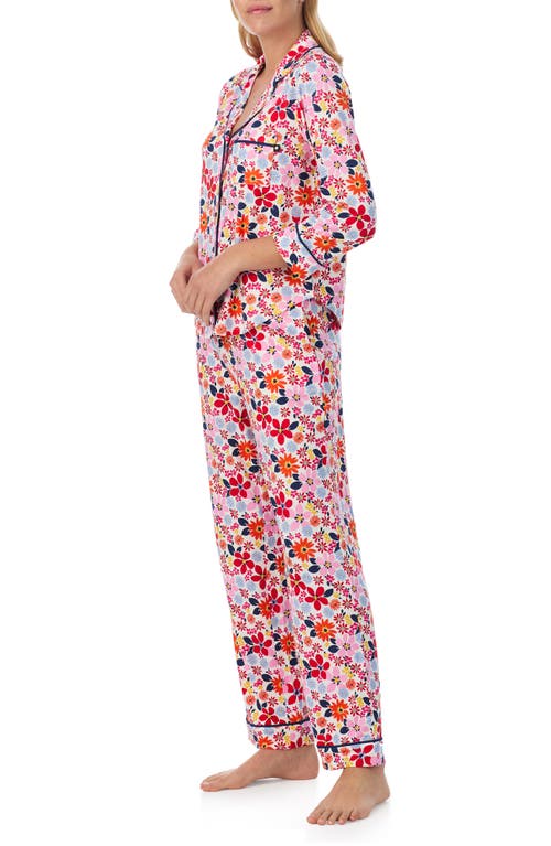 Kate Spade New York Long Pajama Set In Multi