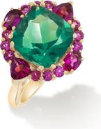 YS GEMS Teal Reverie Ring