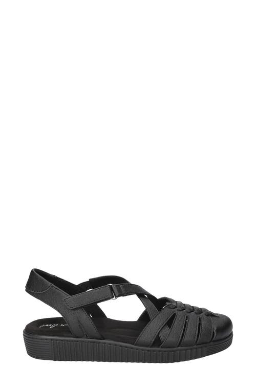 Easy Street Women's Hue Round Toe Flats In Black