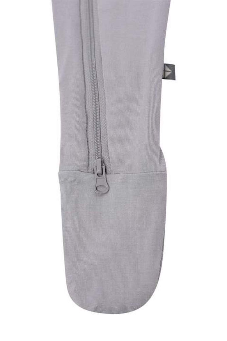 Zip-Up Footie, Alternate, color, STORM